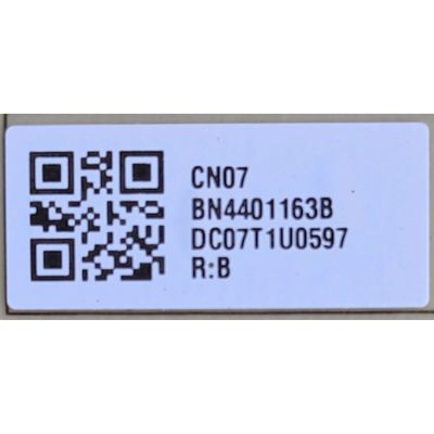 FUENTE DE PODER PARA TV SAMSUNG / NUMERO DE PARTE BN4401163B / L65SA9NA_BDY / BN44-01163B / PANEL CY-TB065RMHV1H / DISPLAY ST6451D07-5 VER.2.1 / 54681A / MODELO QN65QN90BAFXZA CA02	 - Imagen 2